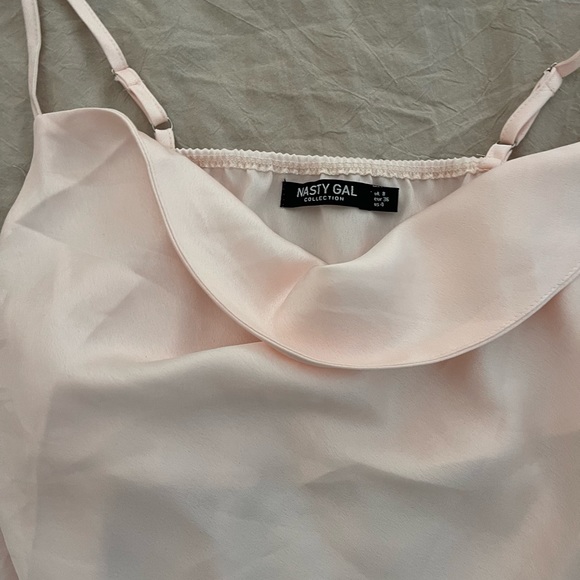 Satin slouch tank top - Picture 3 of 3